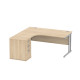 Core Corner Desk With Desk High Pedestal